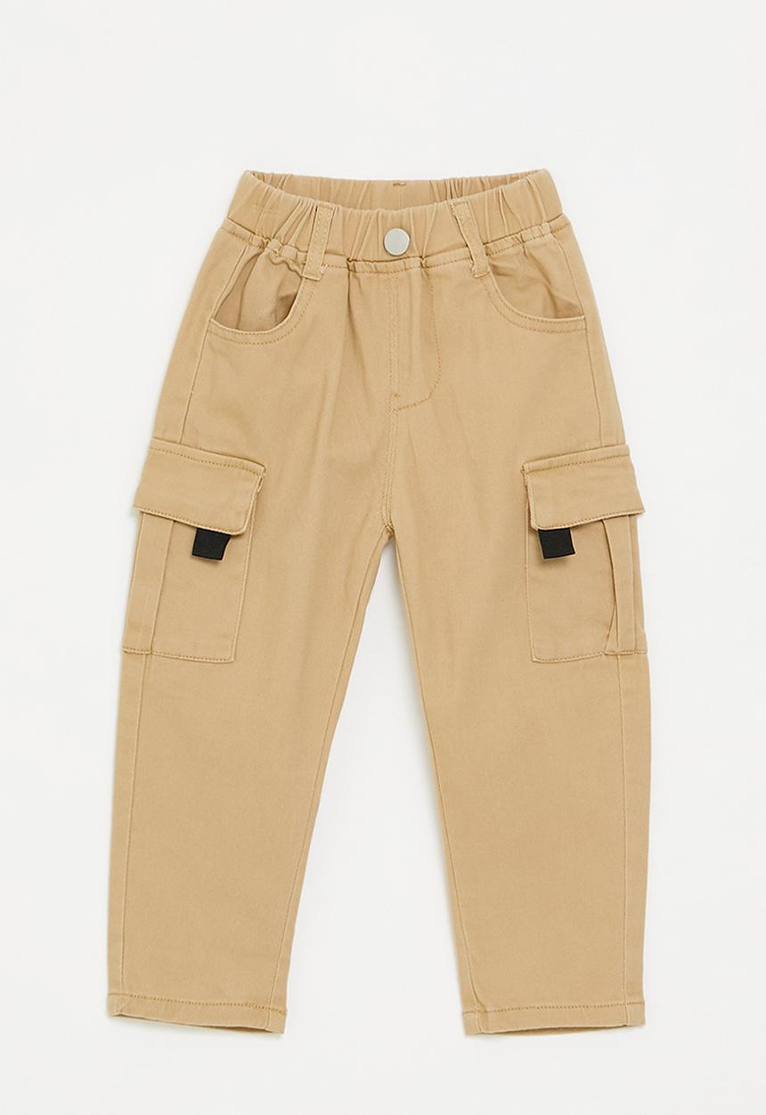 Pop Candy - Pocket detail pants - brown 