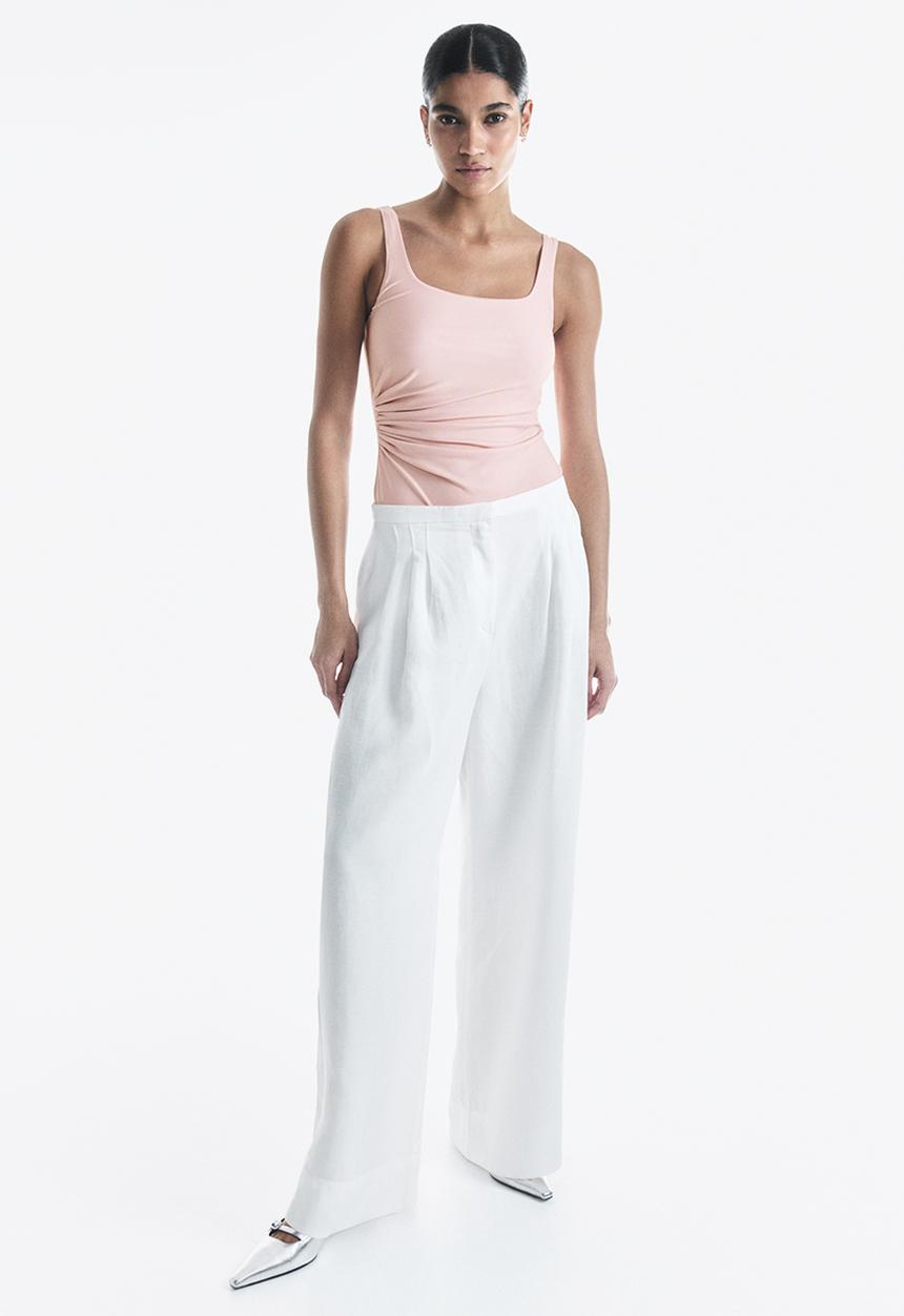 H&M - Draped thong body - light pink