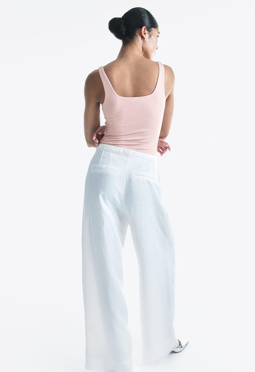 H&M - Draped thong body - light pink