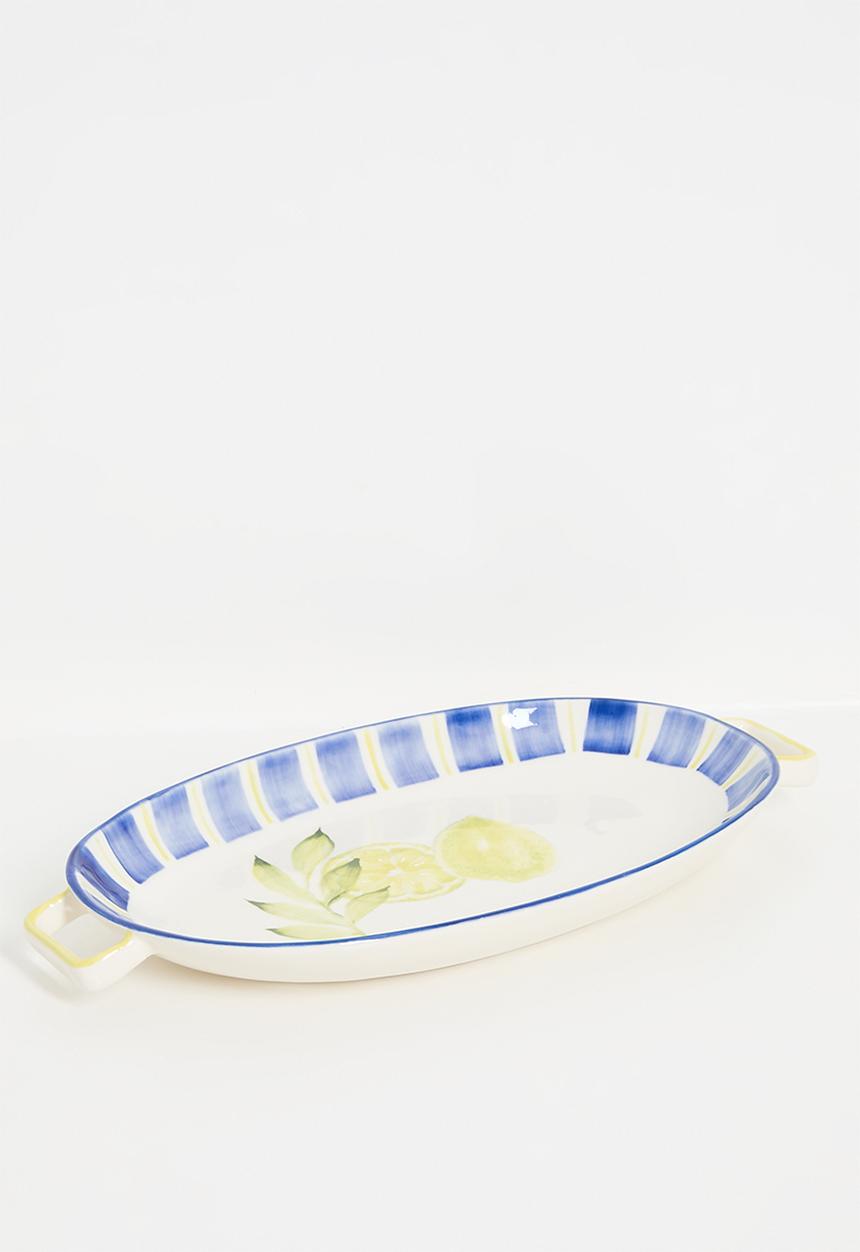 Urchin Art - Rock Platter Lemons - Multi