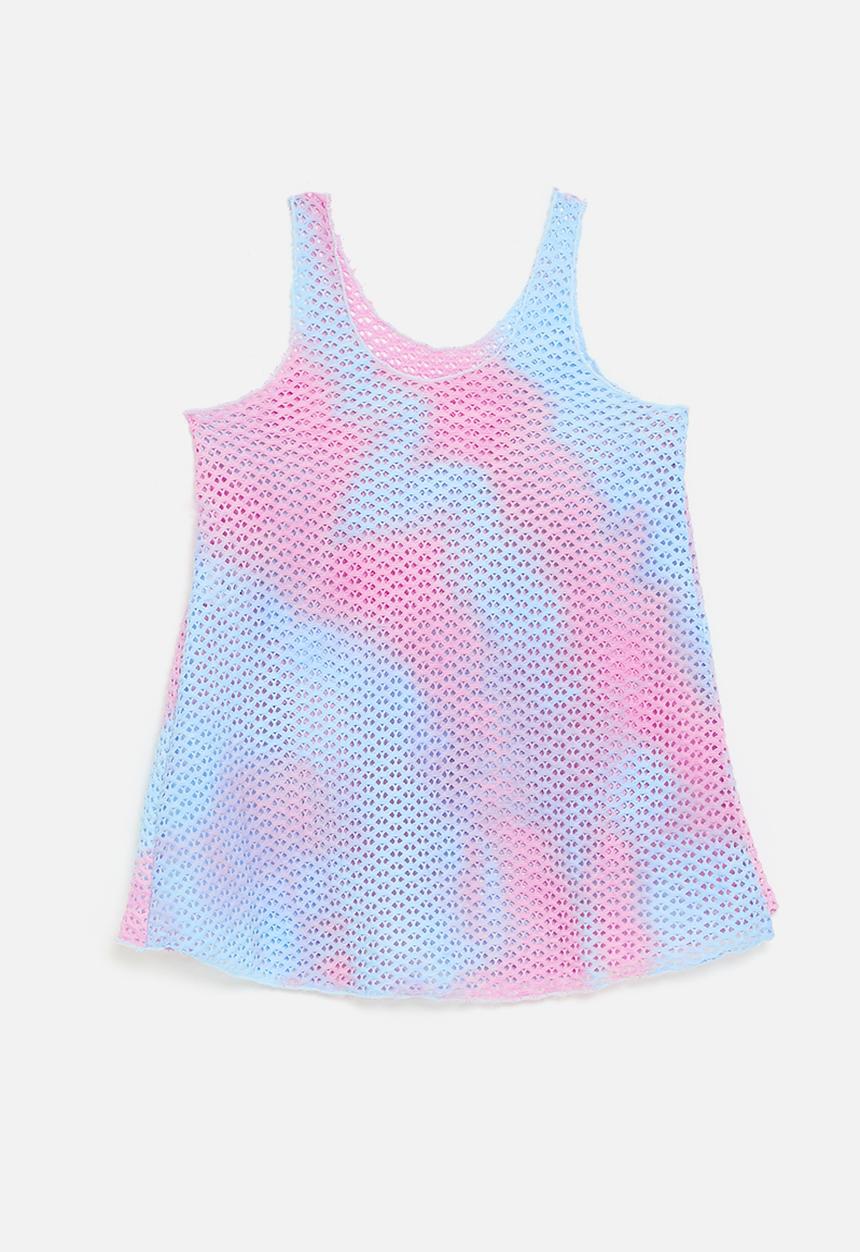 Pop Candy - Cover up - pink/blue tie dye