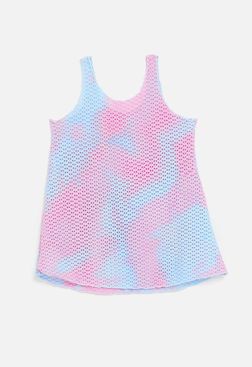 Pop Candy - Cover up - pink/blue tie dye