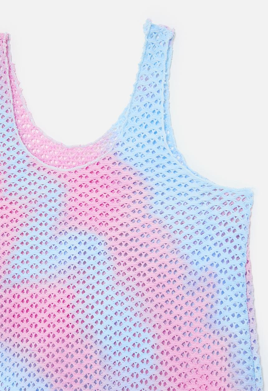Pop Candy - Cover up - pink/blue tie dye