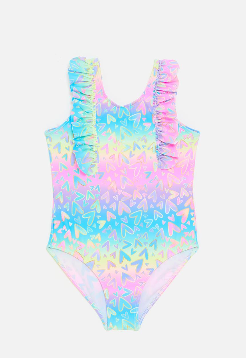 Pop Candy - One piece bikini - rainbow
