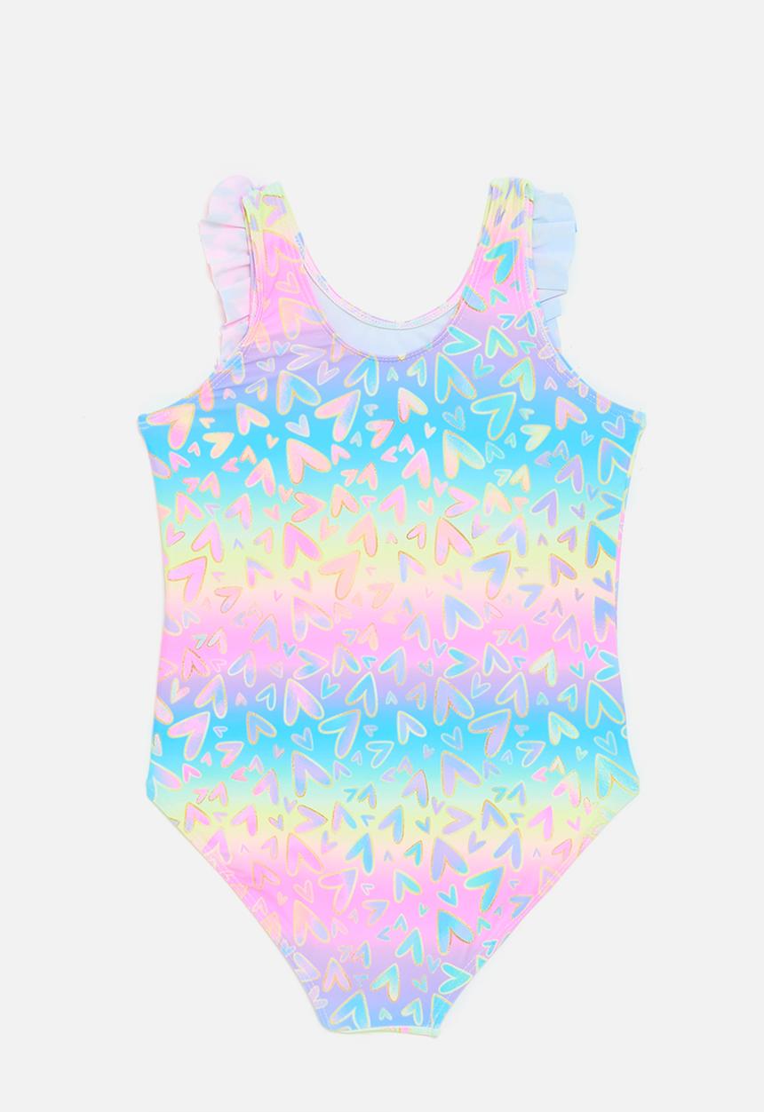 Pop Candy - One piece bikini - rainbow