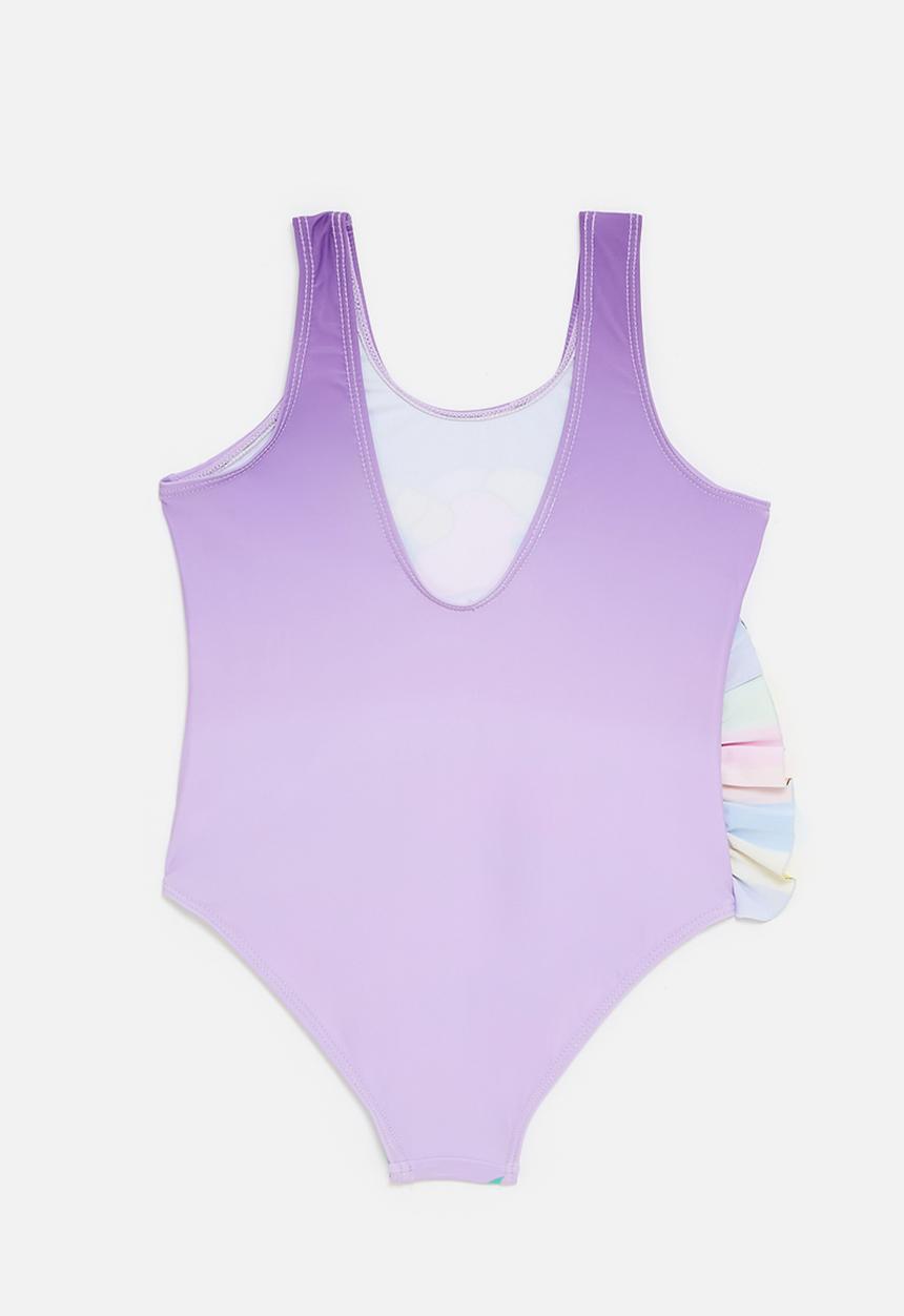 Pop Candy - Unicorn one piece bikini - medium purple/multi