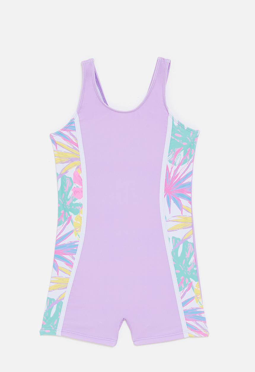 Pop Candy - One piece swimsuit - lilac/tropical