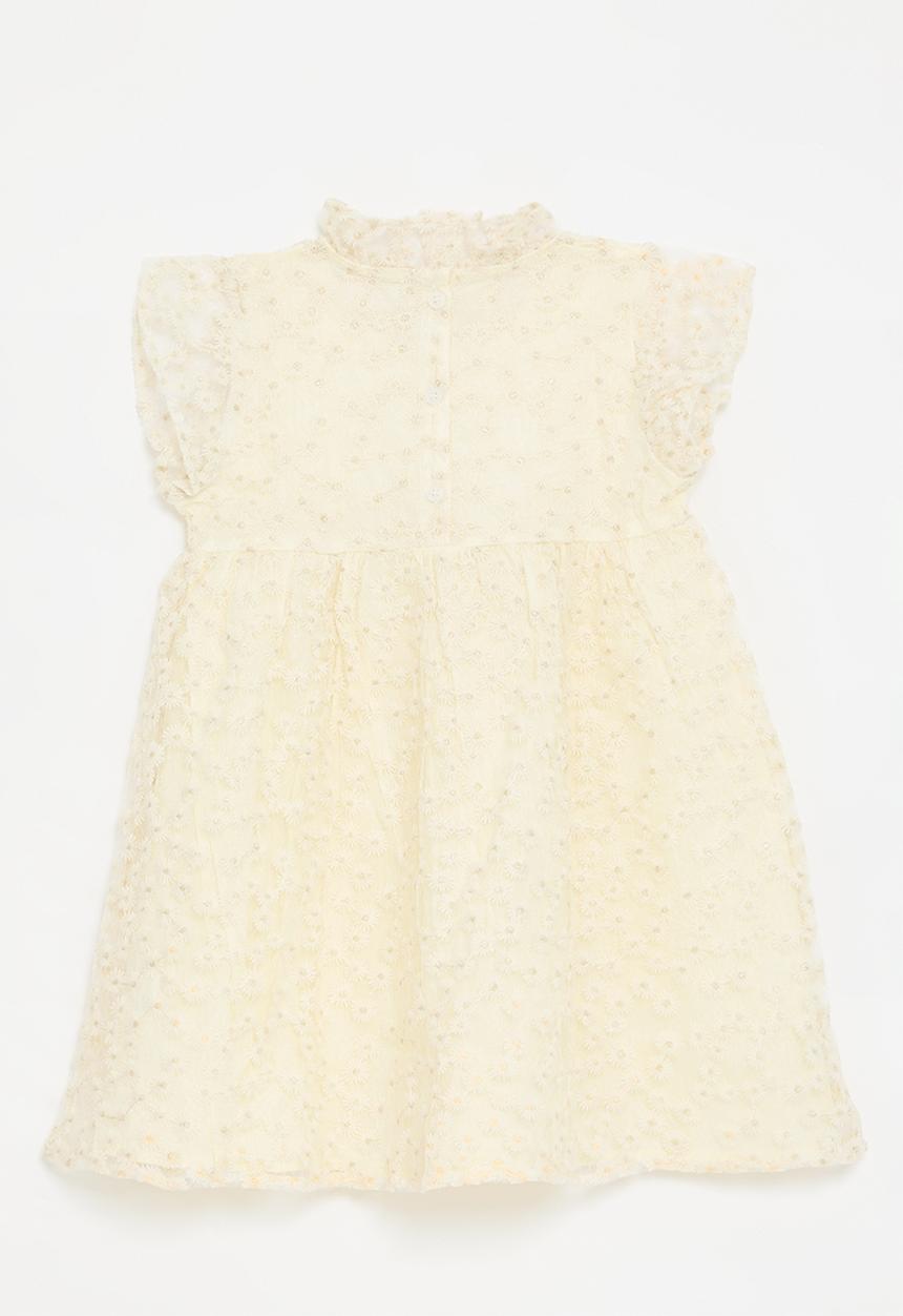 Pop Candy - lace dress - white
