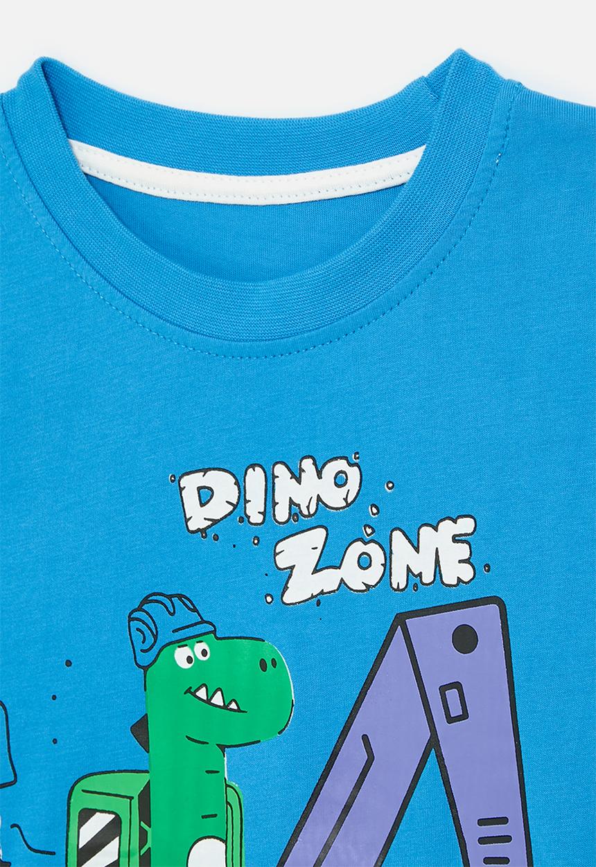 Pop Candy - Printed tee - blue