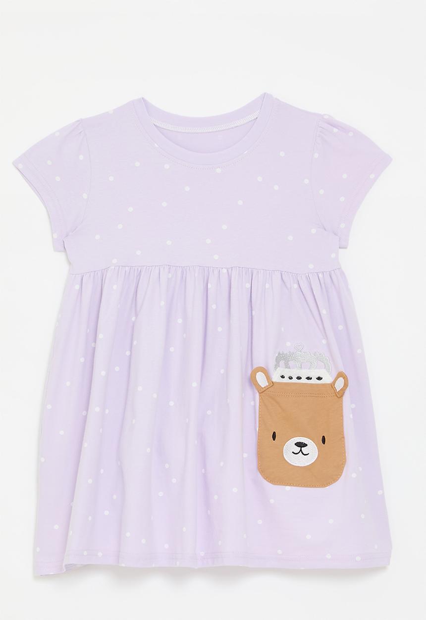 Pop Candy - Short sleeve dress - lilac