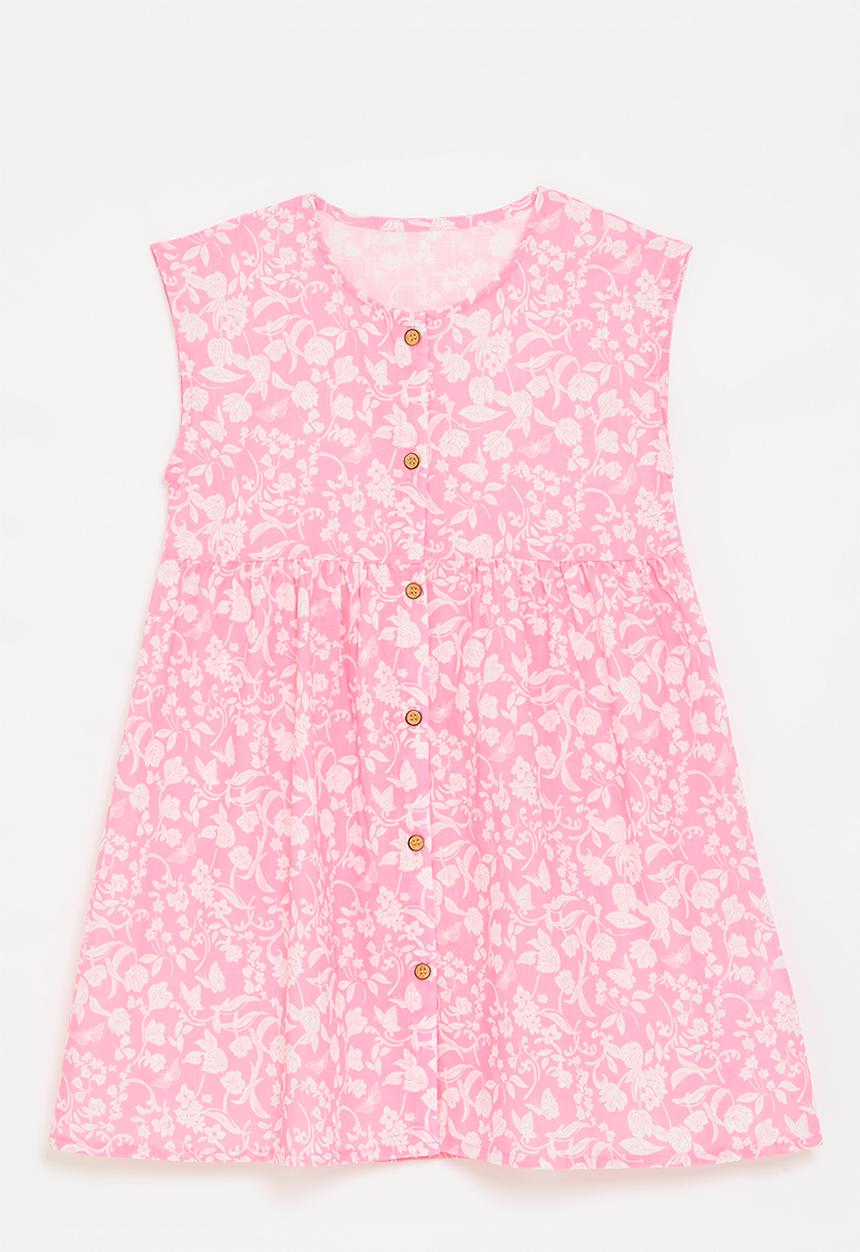Pop Candy - Button down dress - pink