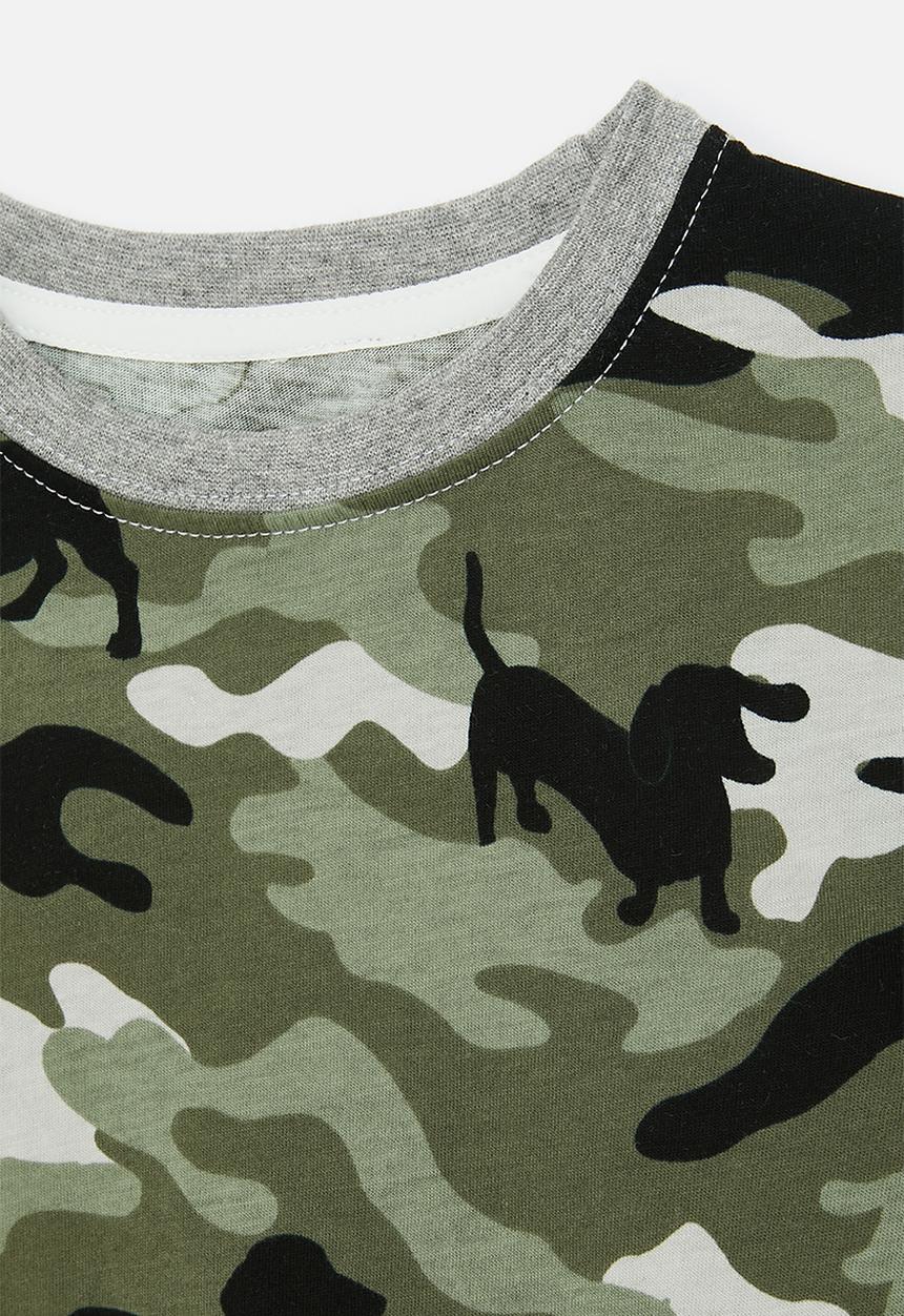 Pop Candy - Camo tee - Green
