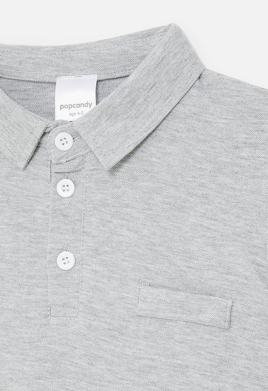 Pop Candy - Plain golfer - grey