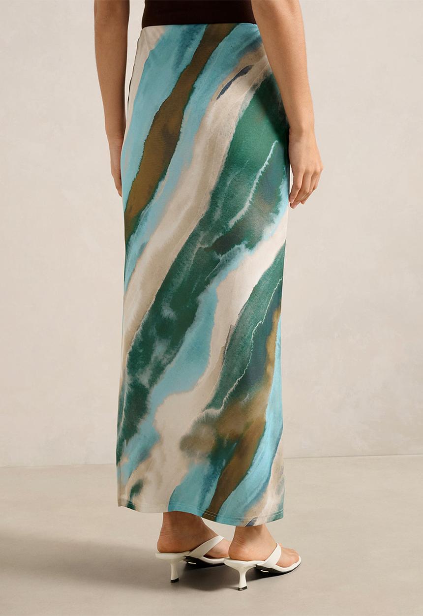 Forever New - Mia Mesh Maxi Skirt - Soft Maren Co-ord