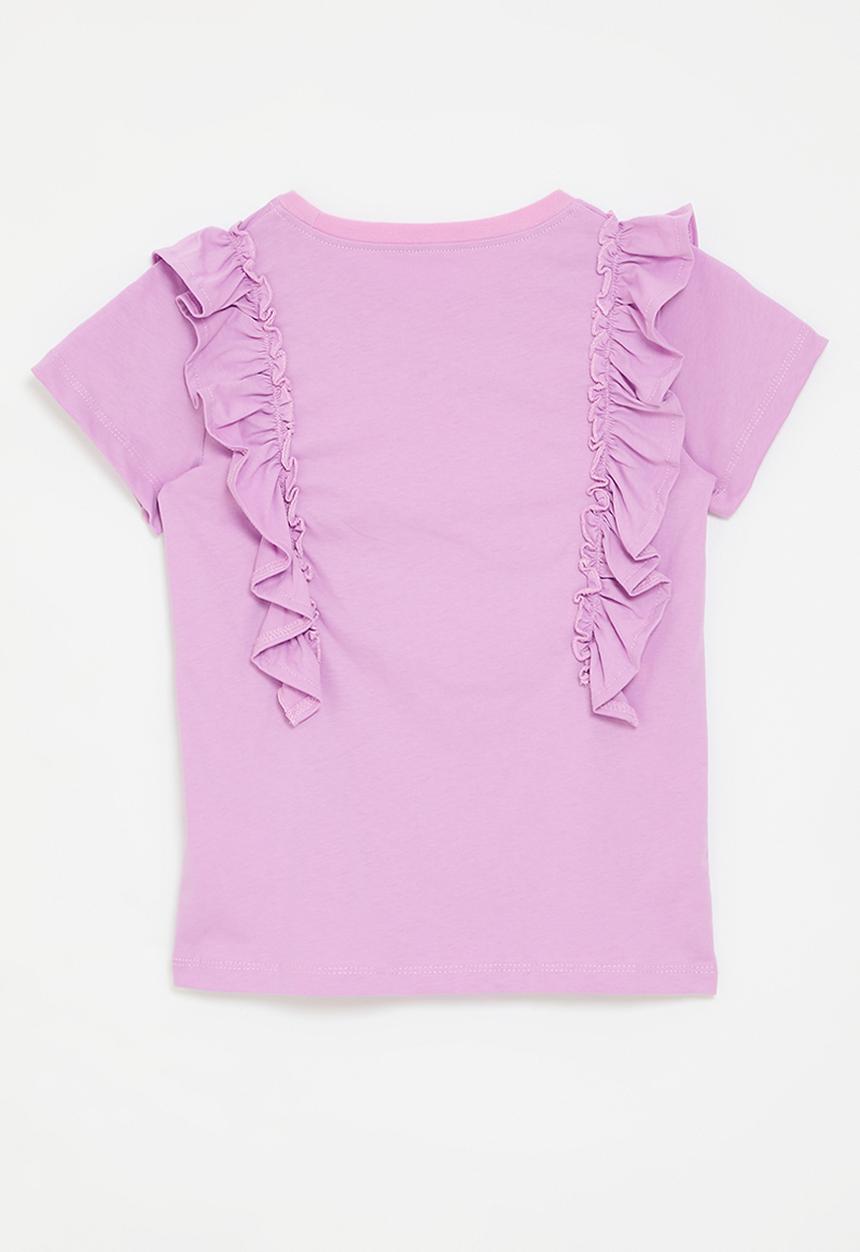 Pop Candy - Ruffle tee - lilac
