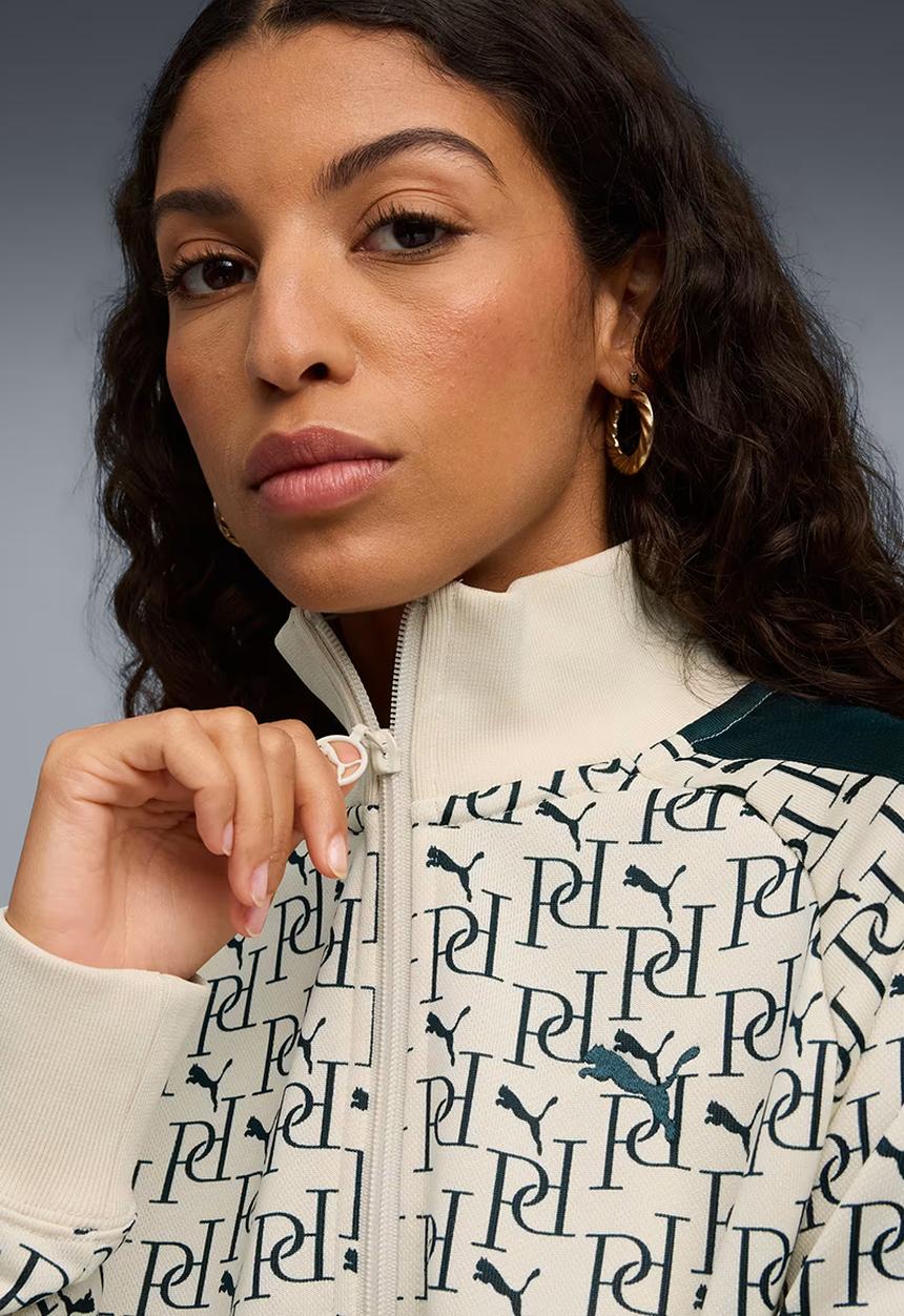 PUMA - T7 AOP Track Jacket PT - Alpine Snow