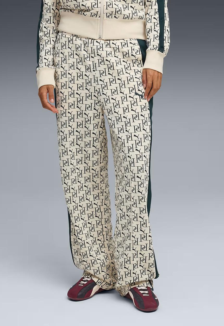PUMA - T7 AOP Straight Track Pants PT - Alpine Snow