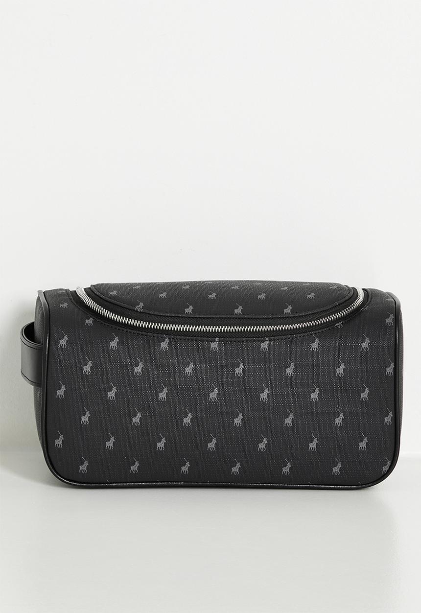 POLO - Signature Toiletry Case - Black