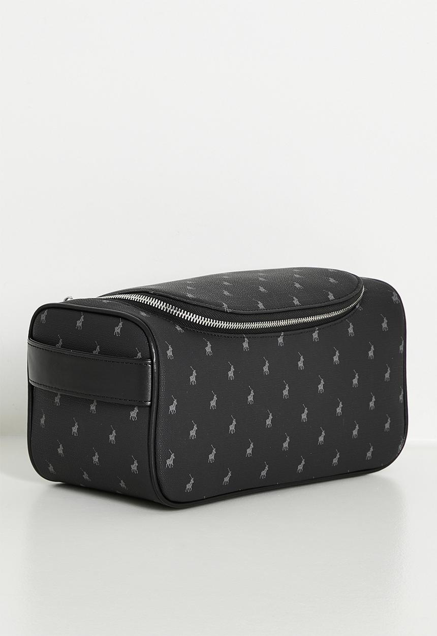 POLO - Signature Toiletry Case - Black
