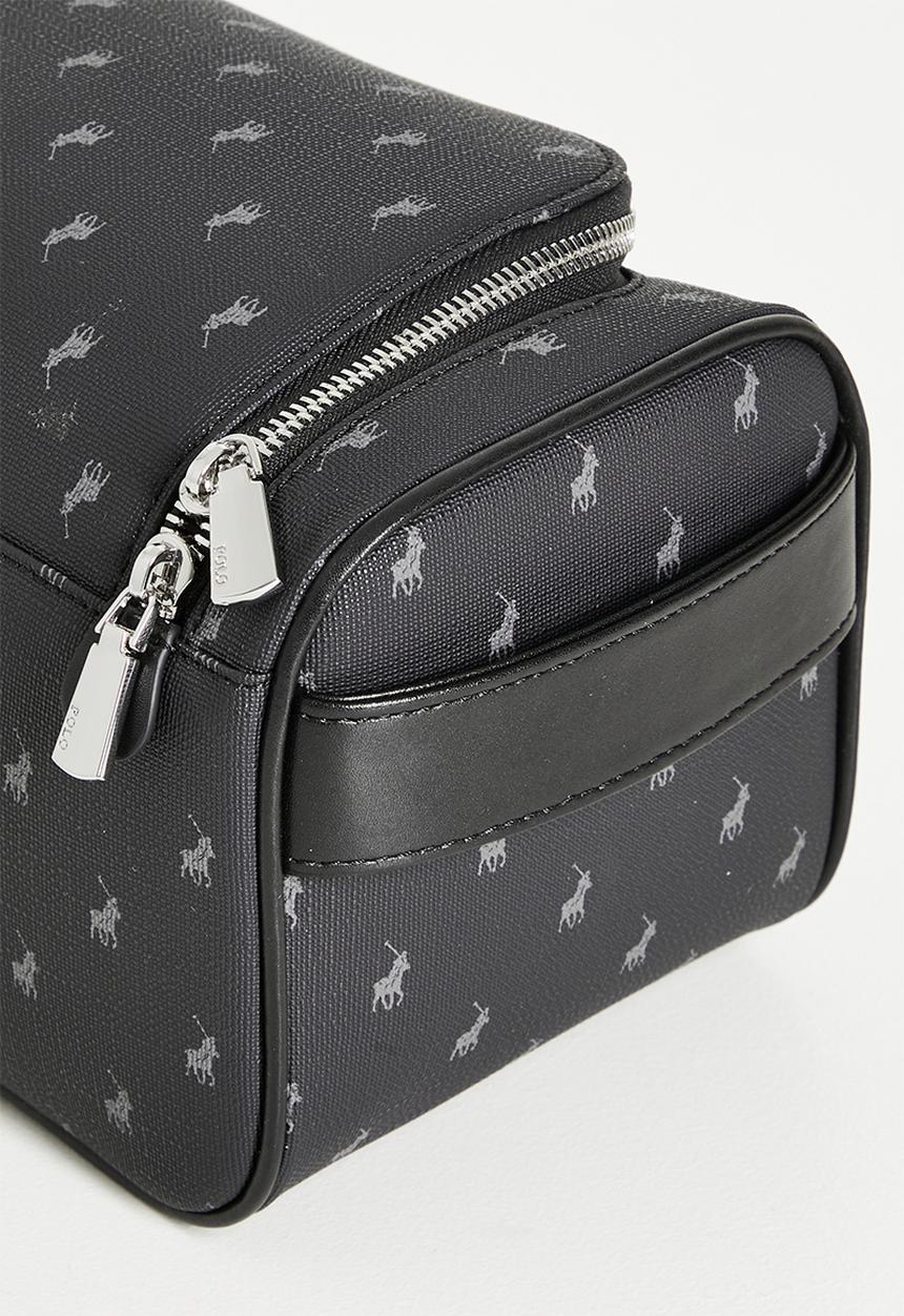 POLO - Signature Toiletry Case - Black
