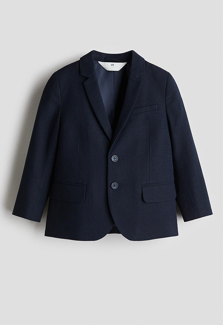 H&M - Single-breasted jacket - navy blue