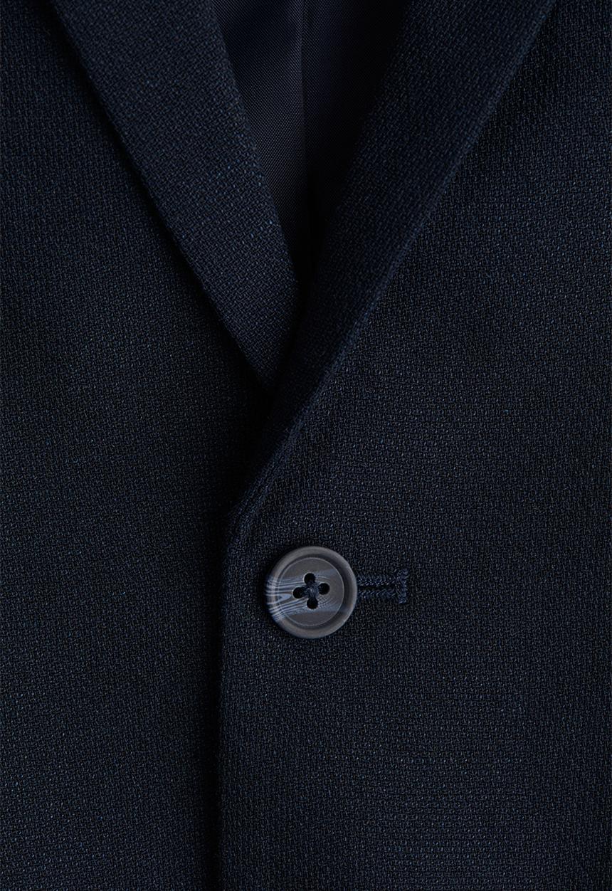H&M - Single-breasted jacket - navy blue