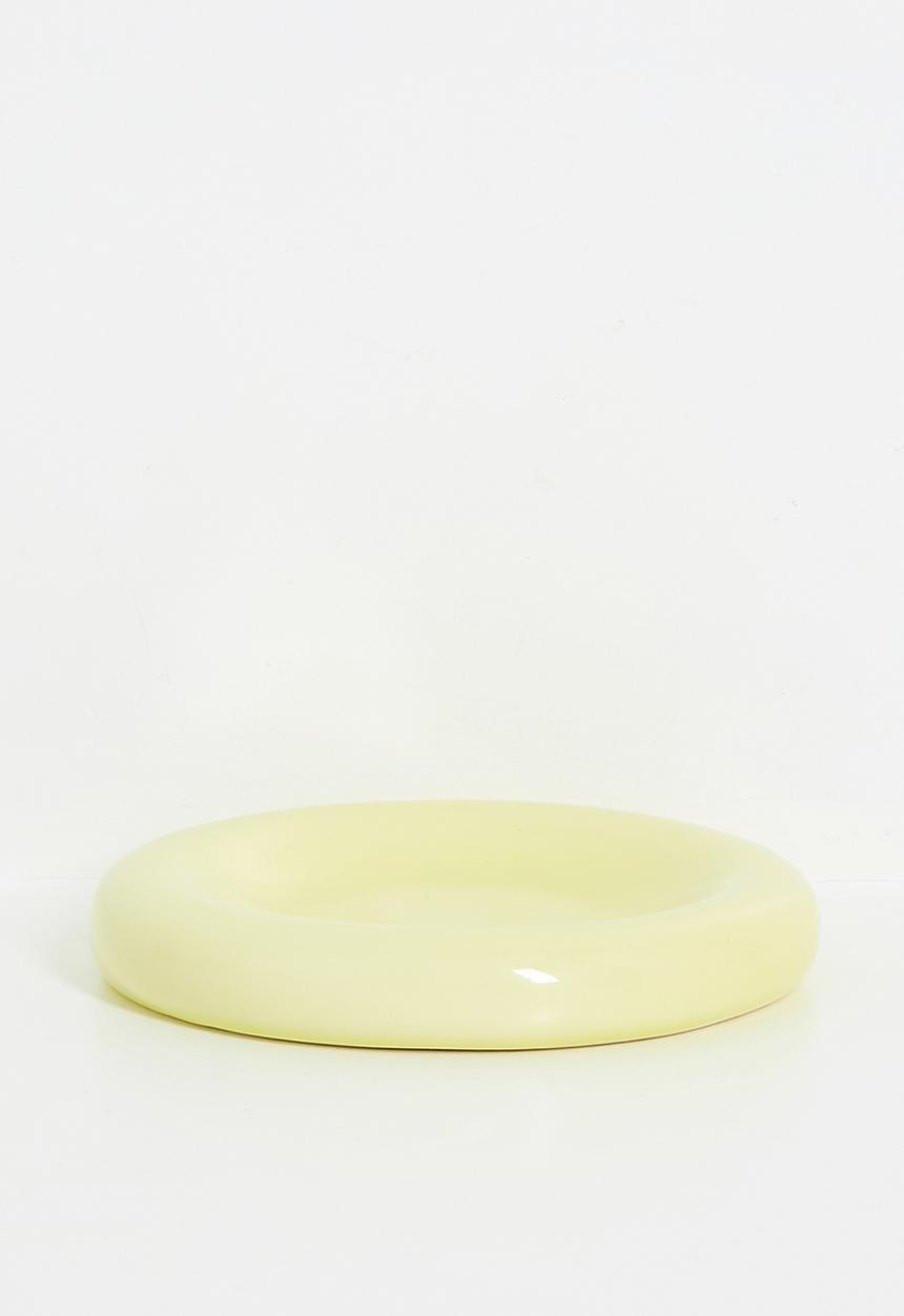 Urchin Art - Luna small plate - Butter Yellow