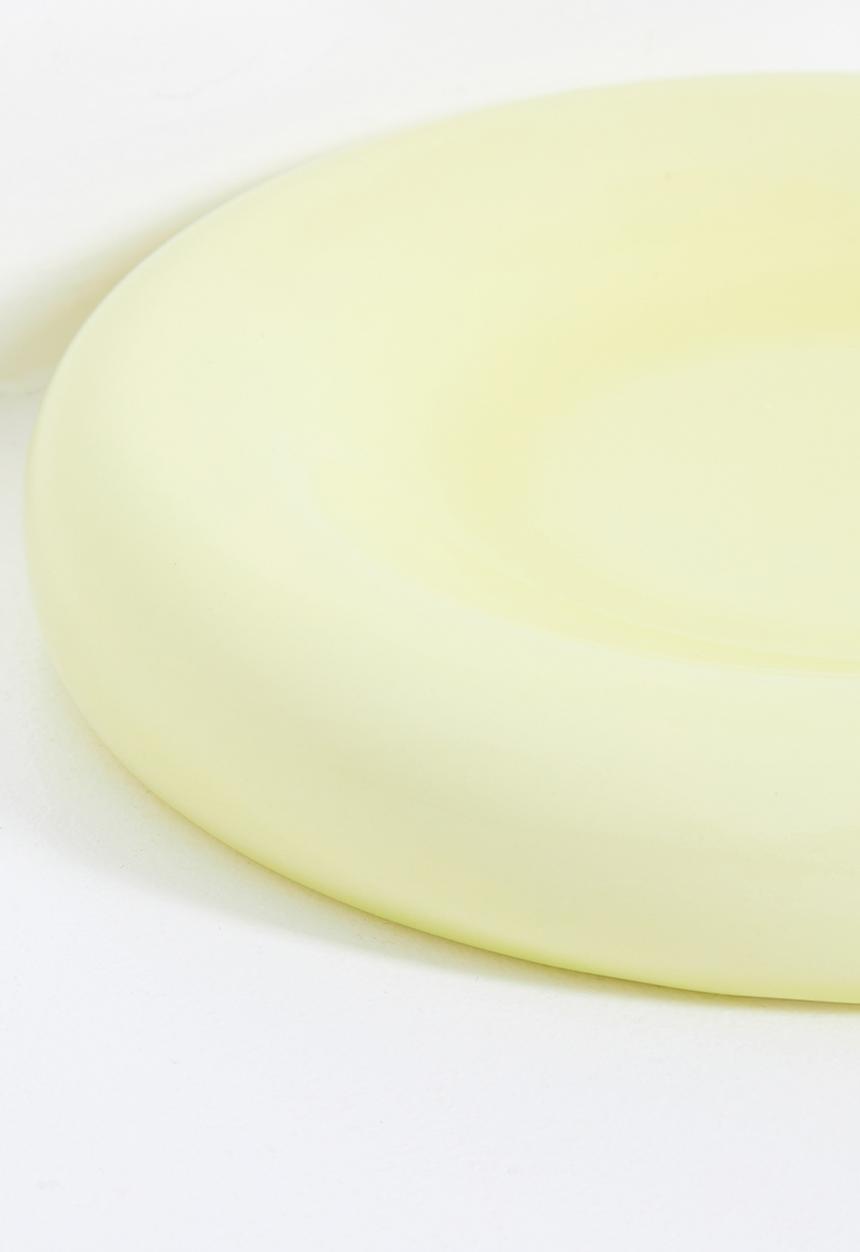 Urchin Art - Luna small plate - Butter Yellow
