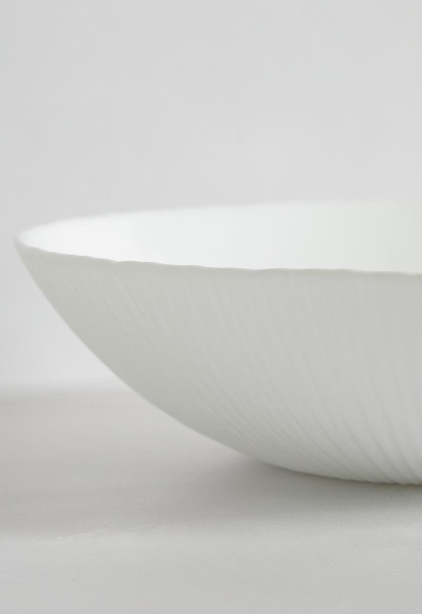Luigi Bormioli - Bormioli Rocco Coconut Tavola 18pc Dinner Set - white