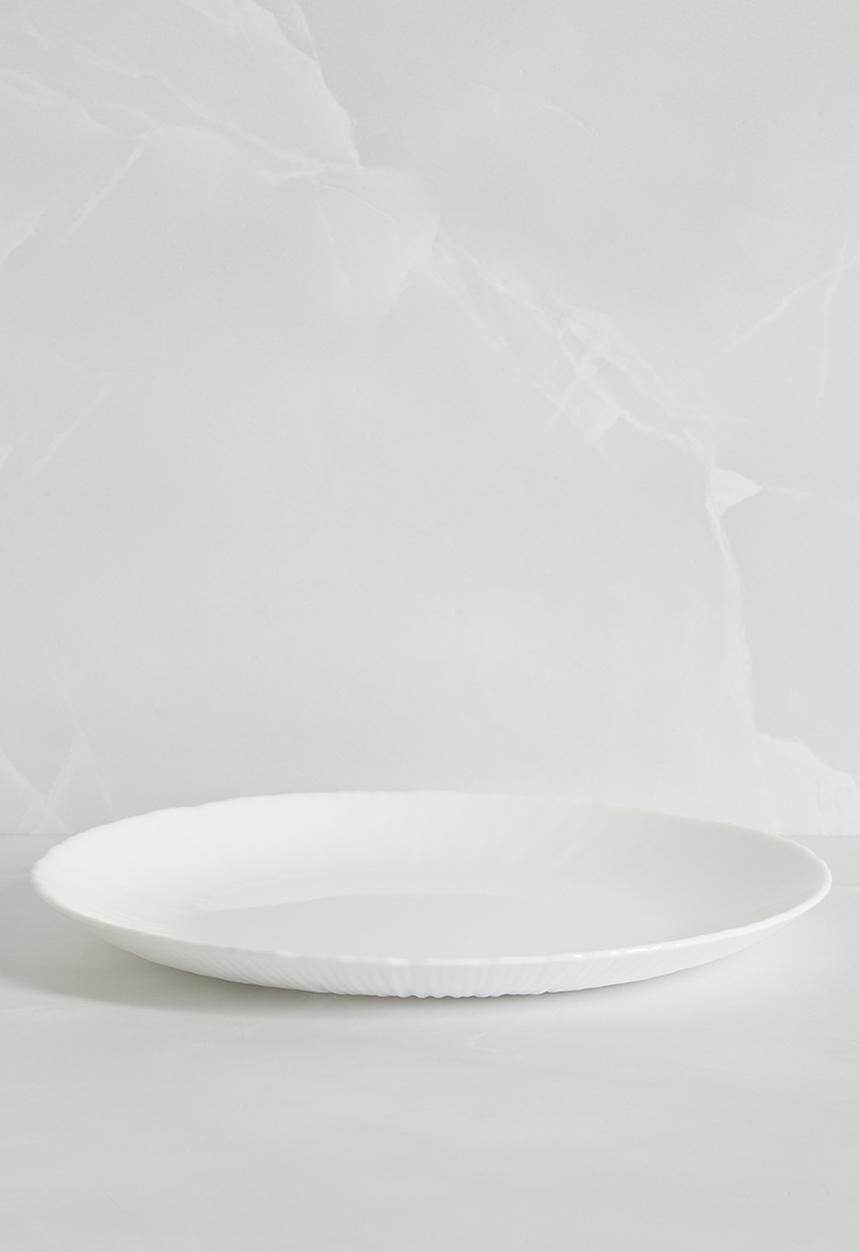 Luigi Bormioli - Bormioli Rocco Coconut Tavola 18pc Dinner Set - white