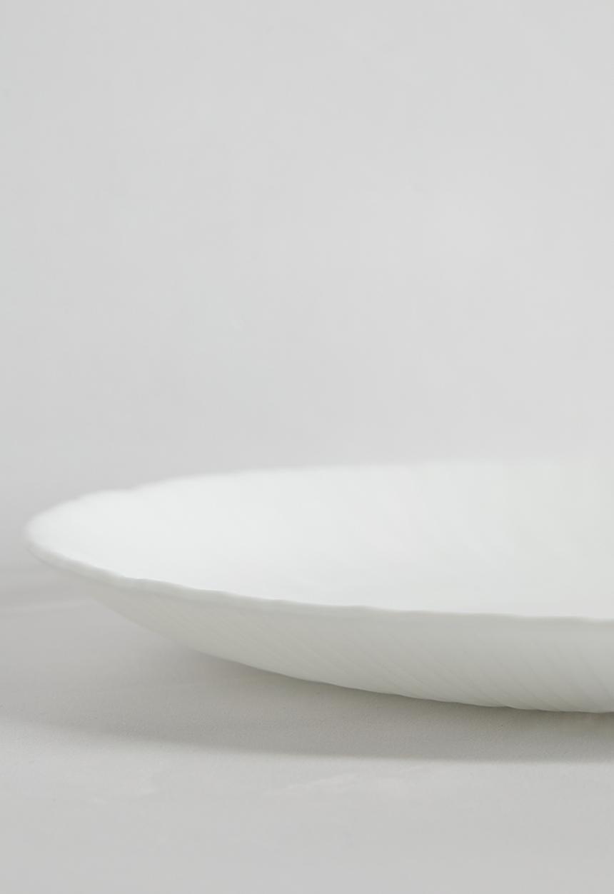 Luigi Bormioli - Bormioli Rocco Coconut Tavola 18pc Dinner Set - white