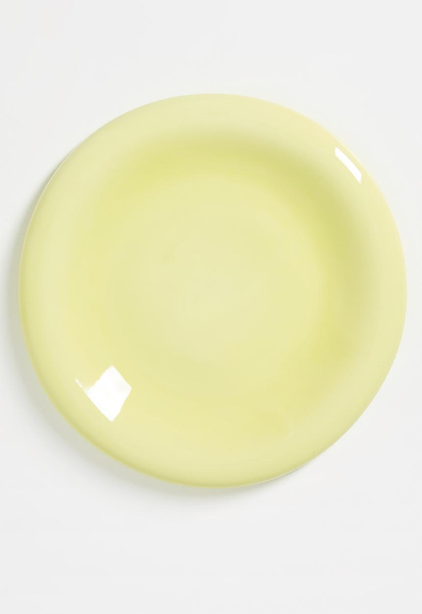 Urchin Art - Luna medium plate - Butter Yellow