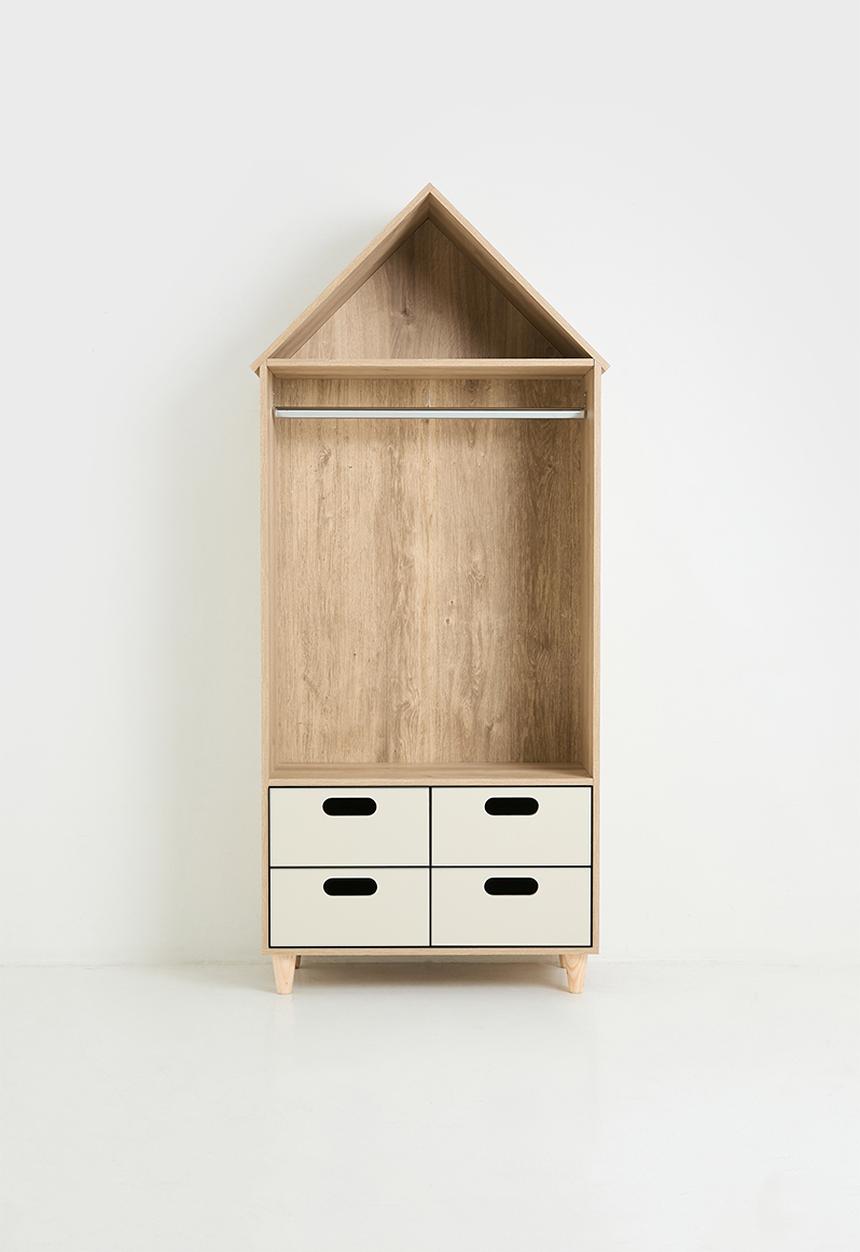 Me&Co - Little Acorn Wardrobe - Natural