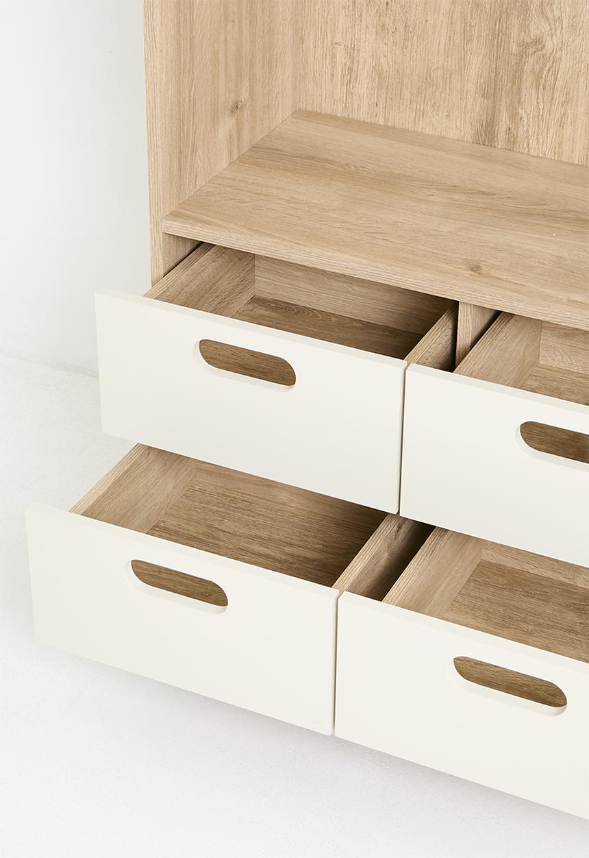 Me&Co - Little Acorn Wardrobe - Natural
