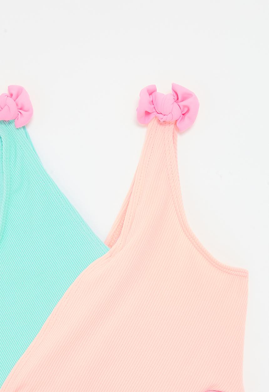 Pop Candy - Colourblock swimsuit - multi