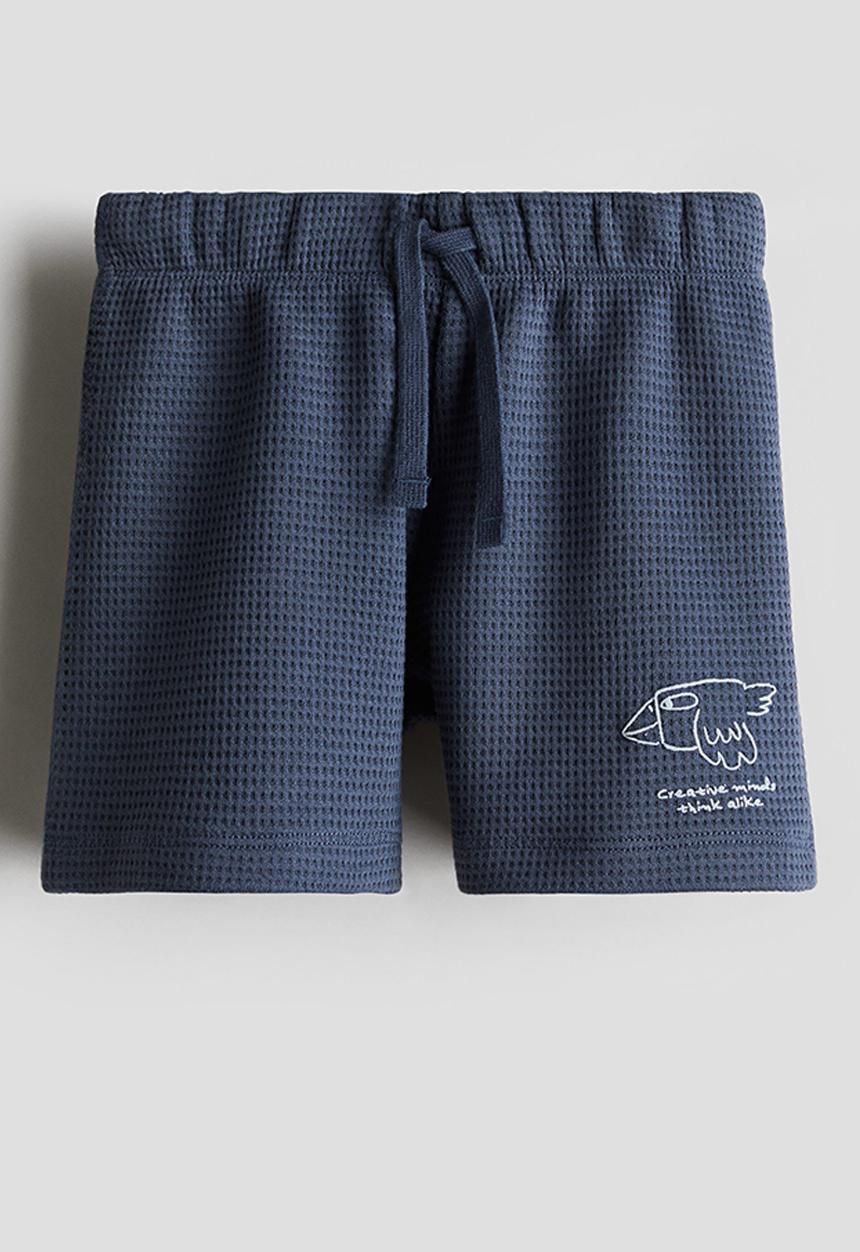 H&M - Jersey shorts - dark dusty blue