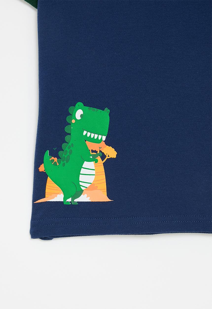 Pop Candy - Dino golfer - navy