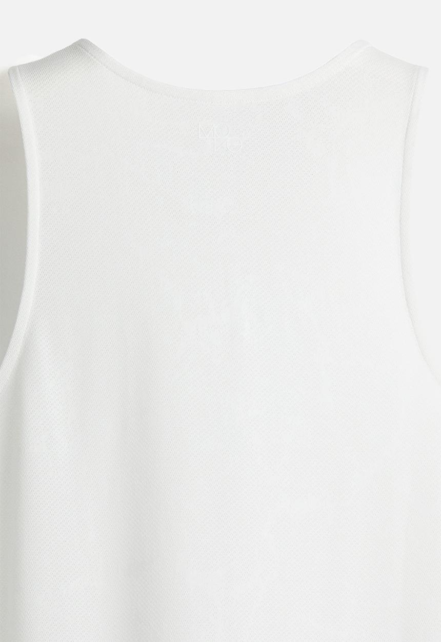 H&M - Regular fit sports vest top with drymove™ - white