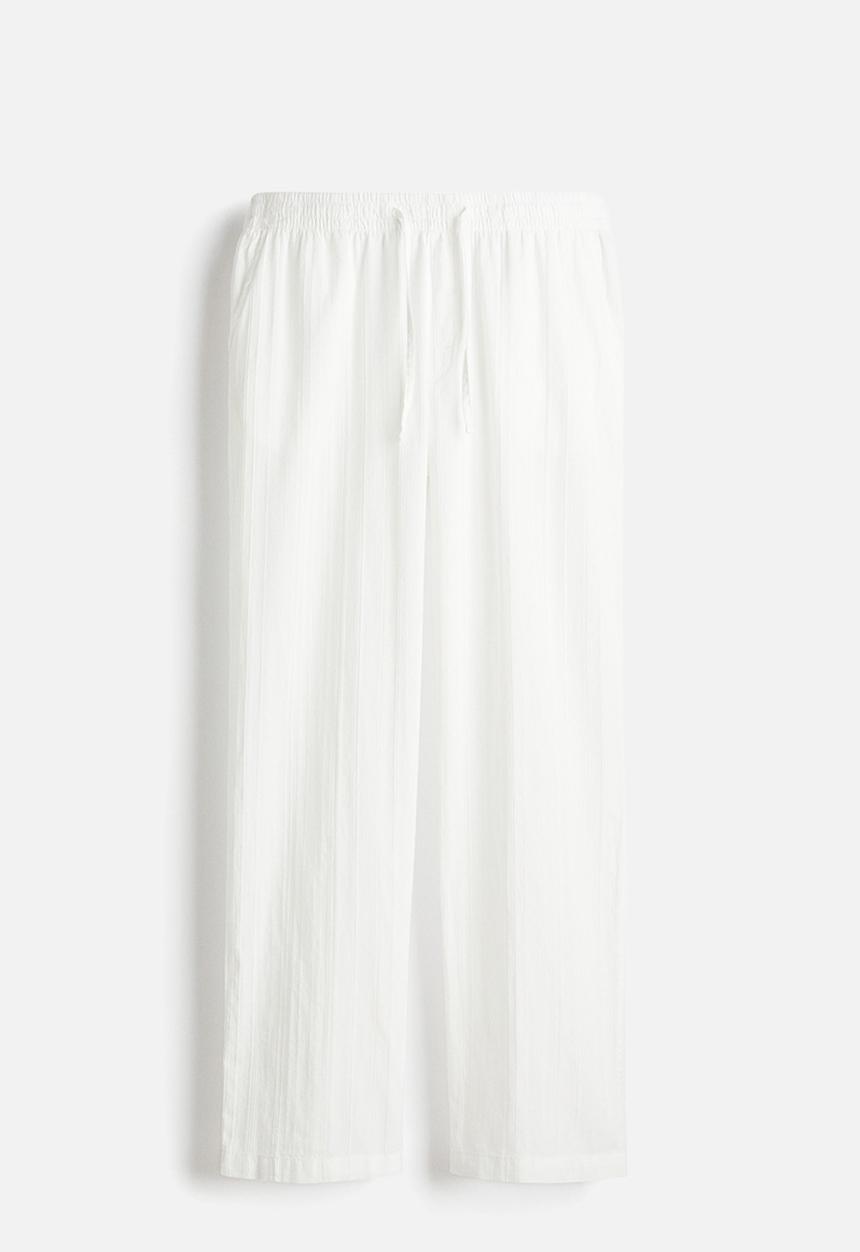 H&M - Pyjama vest top and bottoms - white