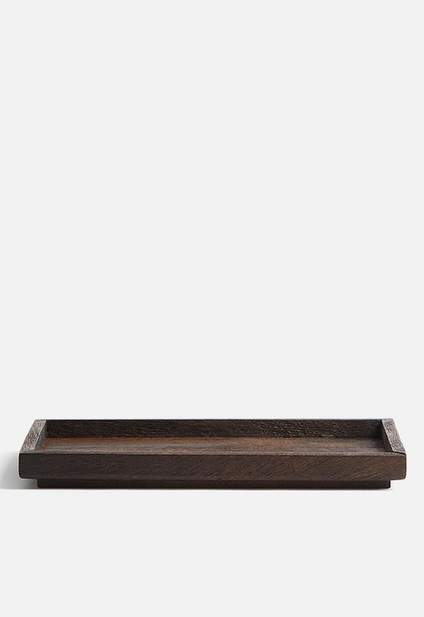 H&M - Mango wood tray - brown