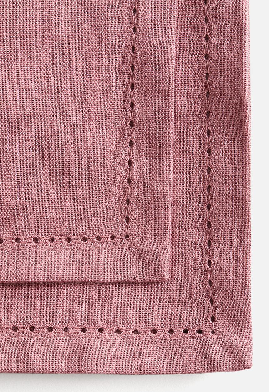 H&M - 4-Pack linen-blend napkins - dark dusty pink