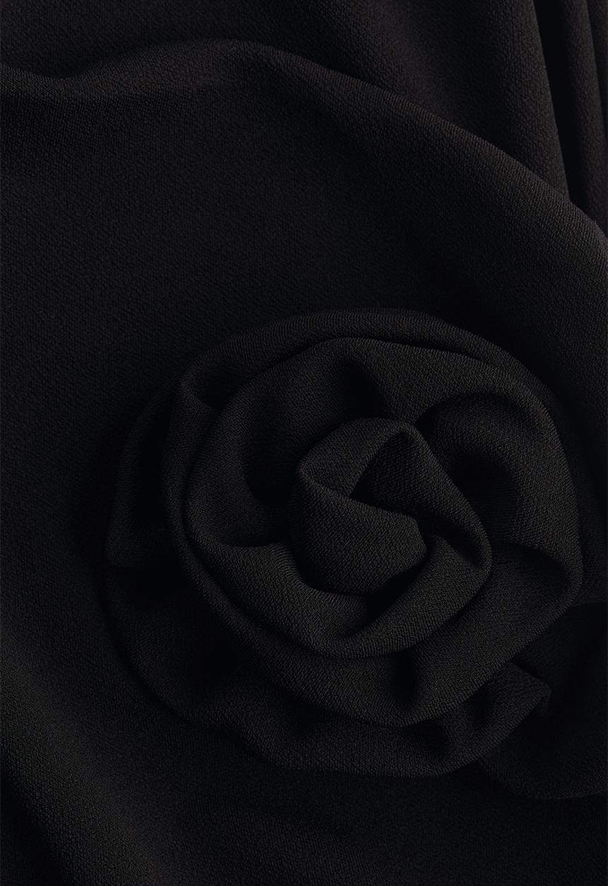 H&M - Shoulder-pad dress - black