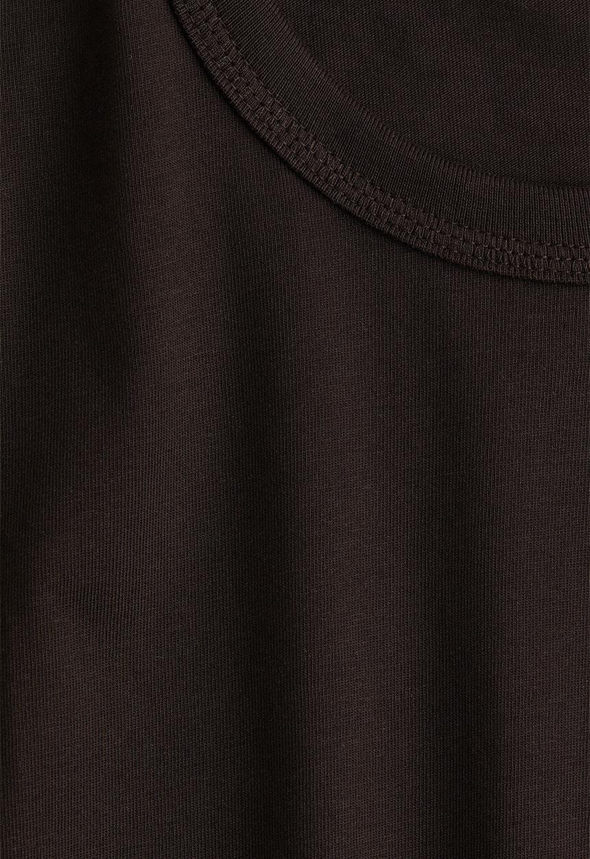 H&M - T-shirt - dark brown
