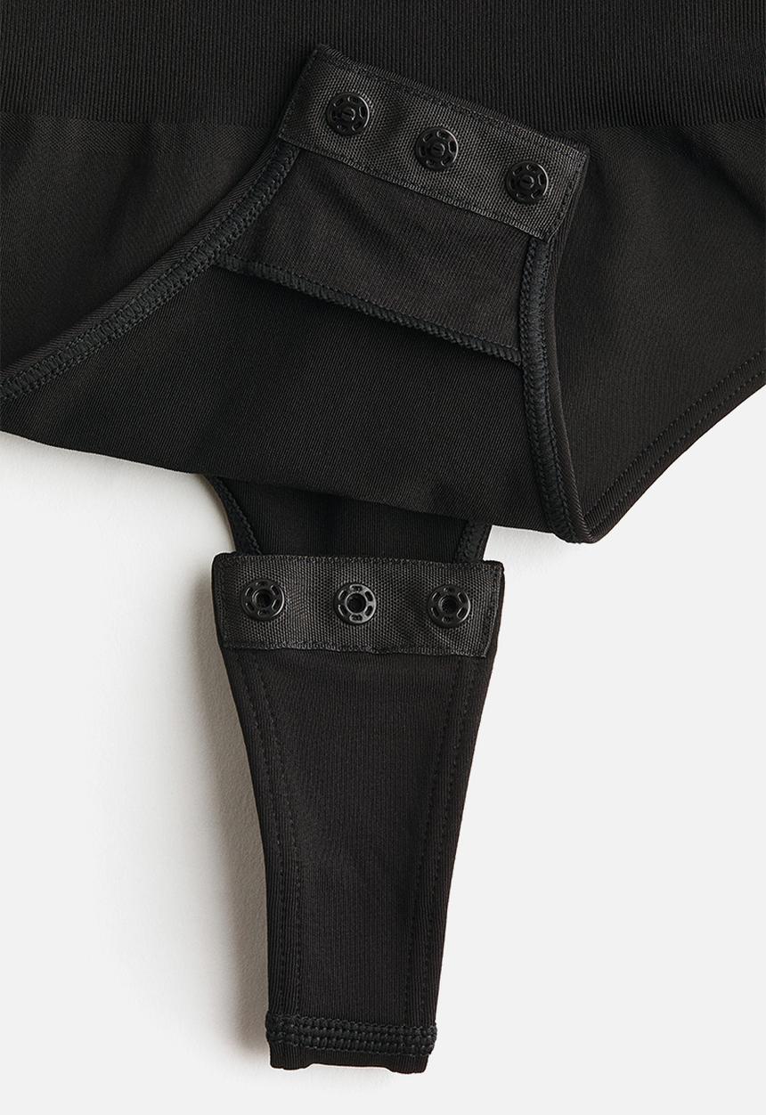 H&M - Seamless light shape body - black