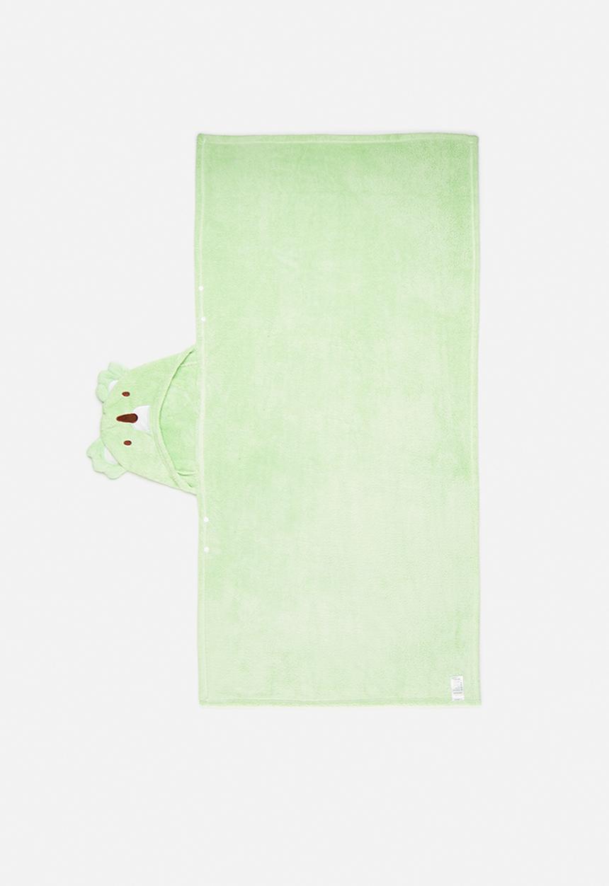 Pop Candy - Hooded towel - light green/koala bear