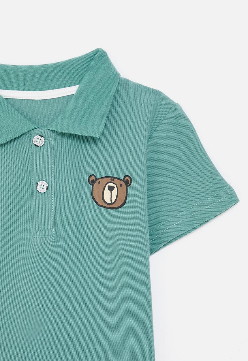 Pop Candy - Bear golfer - blue