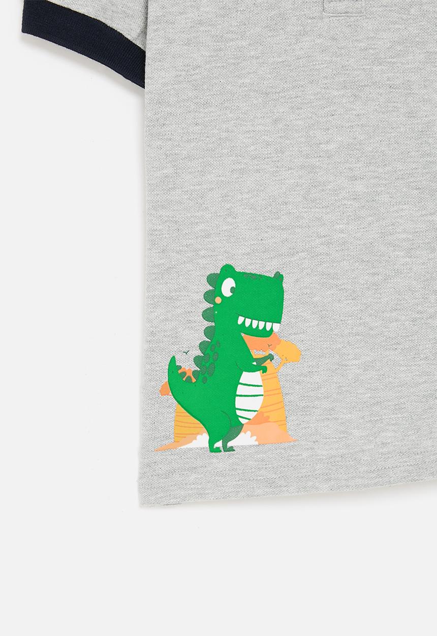 Pop Candy - Dino golfer - grey/black