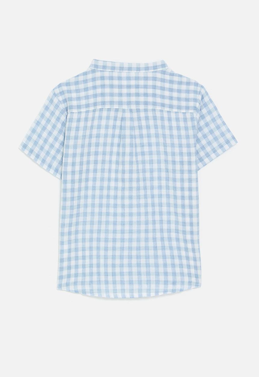 Pop Candy - Check shirt - blue checks