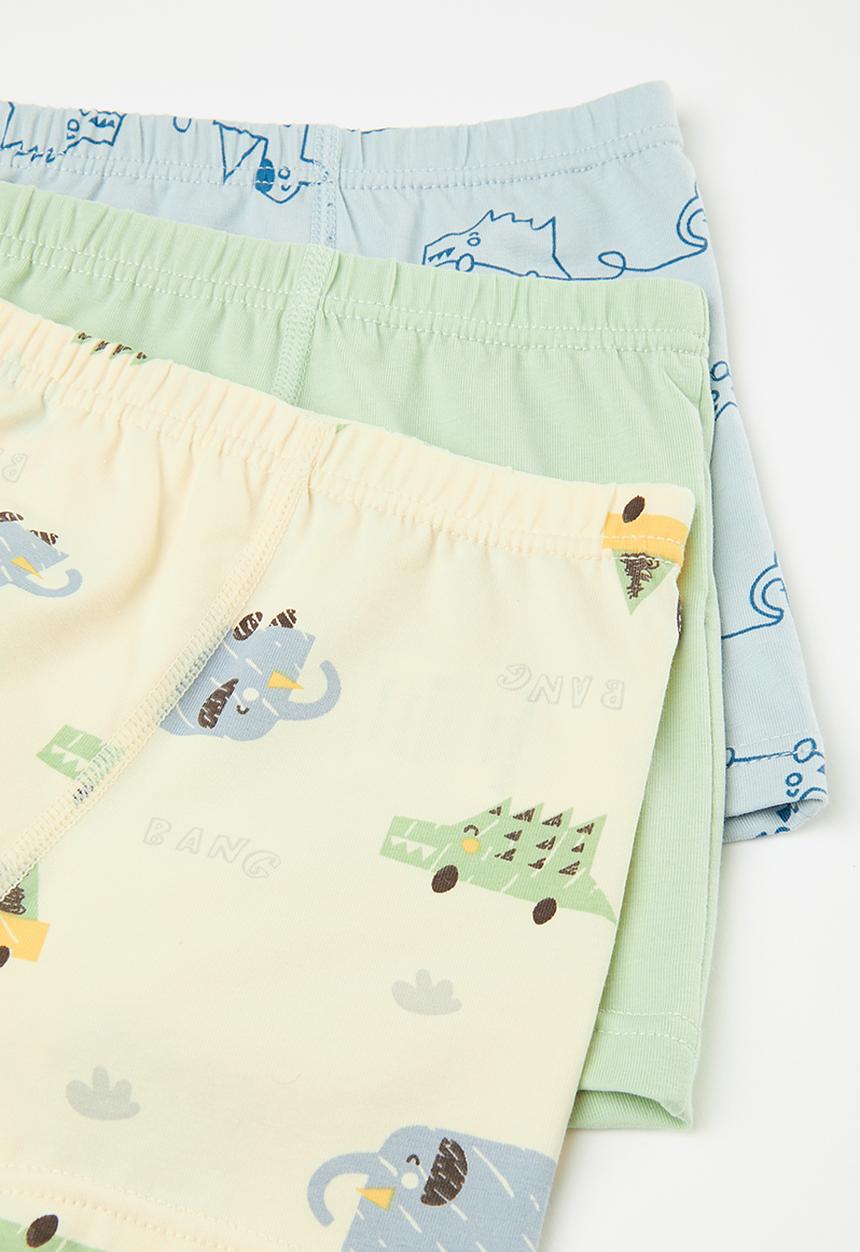 Pop Candy - 3 Pack briefs - green/blue