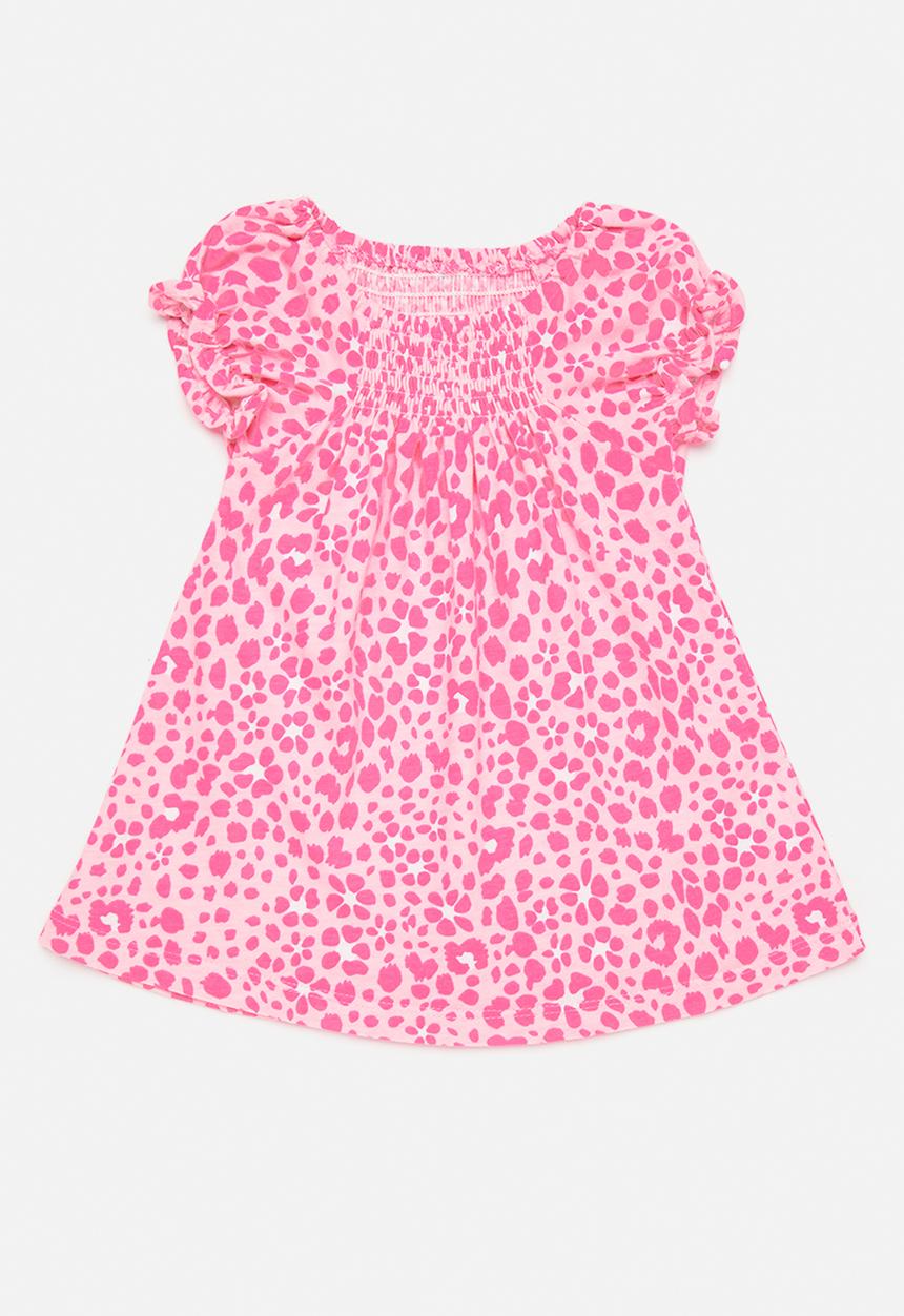 Pop Candy - Casual dress - pink leopard print